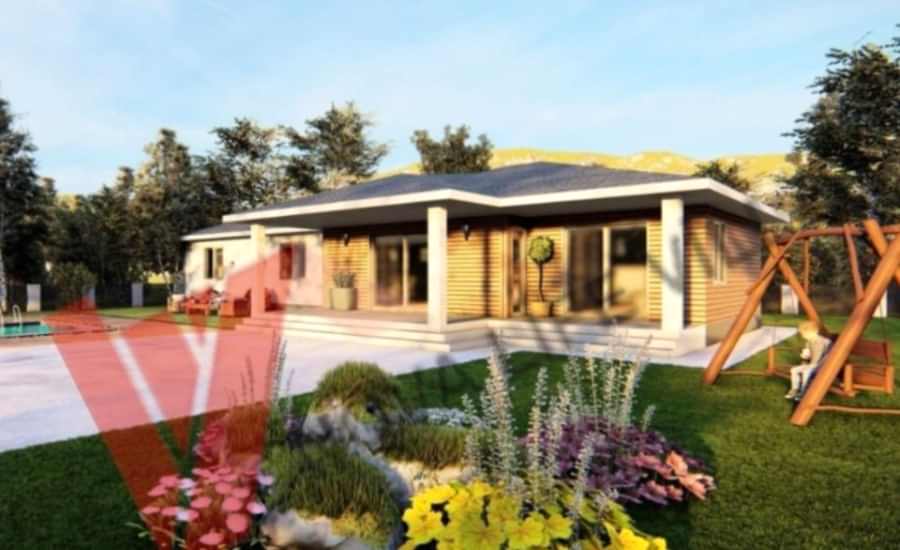200m2 Tek Katlı Villa Boğazkent 2 çelik ev prefabrik yapı