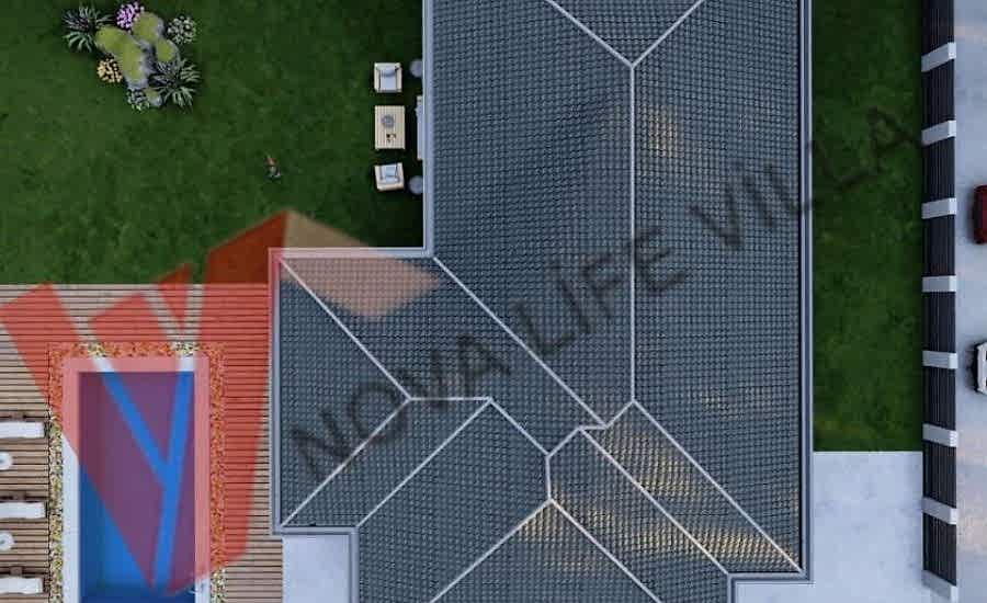 200m2 Tek Katlı Villa Boğazkent 2 çelik ev prefabrik yapı