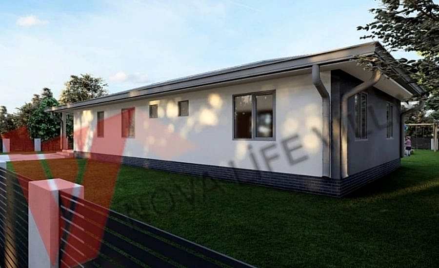 200m2 Tek Katlı Villa Boğazkent 2 çelik ev prefabrik yapı