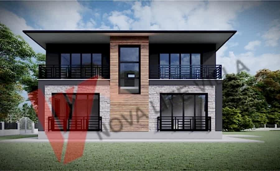 150m2 Dublex İki Katlı Çelik Prefabrik Ev