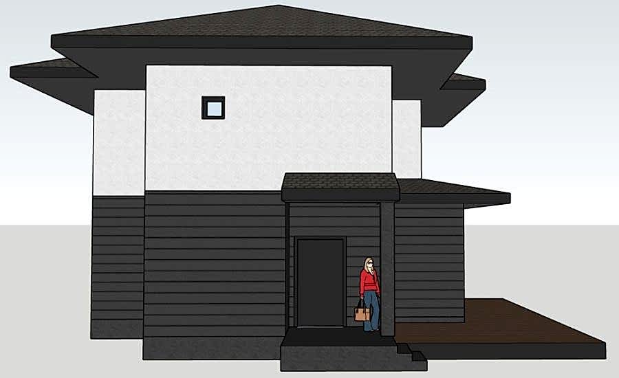 135m2 Dubleks İki Katlı Prefabrik Çelik Ev