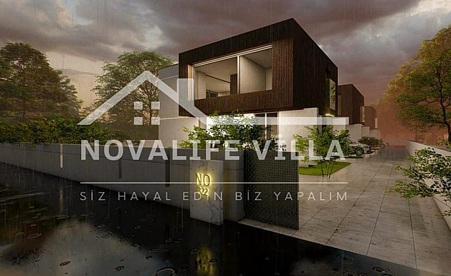 170m2 İki Katlı Dubleks Çelik Prefabrik Ev