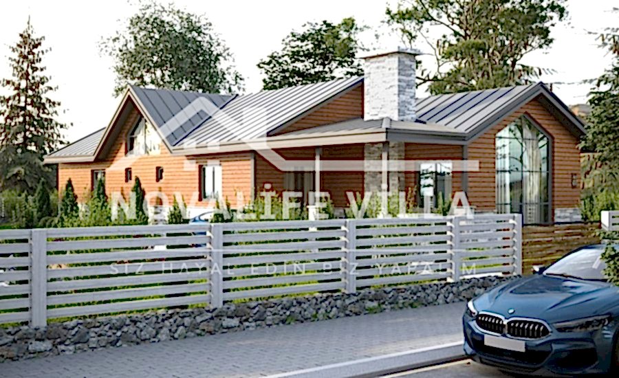 200m2 Tek Katlı Düzlerçamı Çelik Prefabrik Ev Yapı