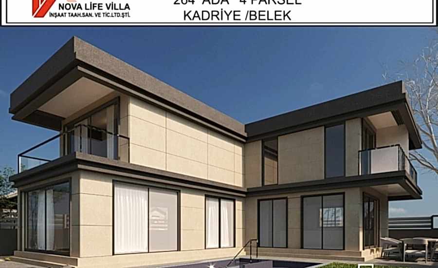 350m2 Dubleks Çelik Prefabrik Ev Yapı