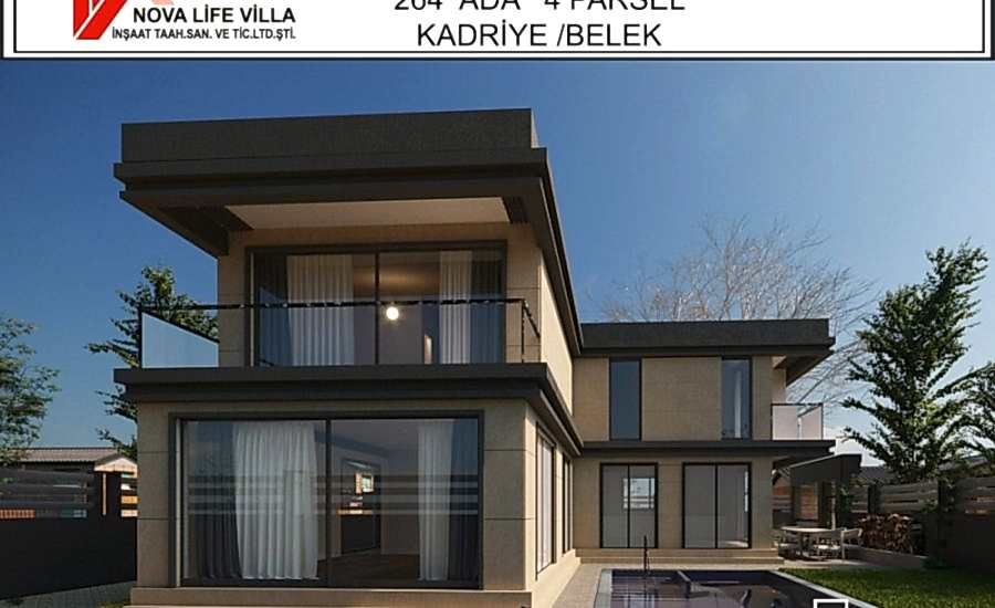 350m2 Dubleks Çelik Prefabrik Ev Yapı