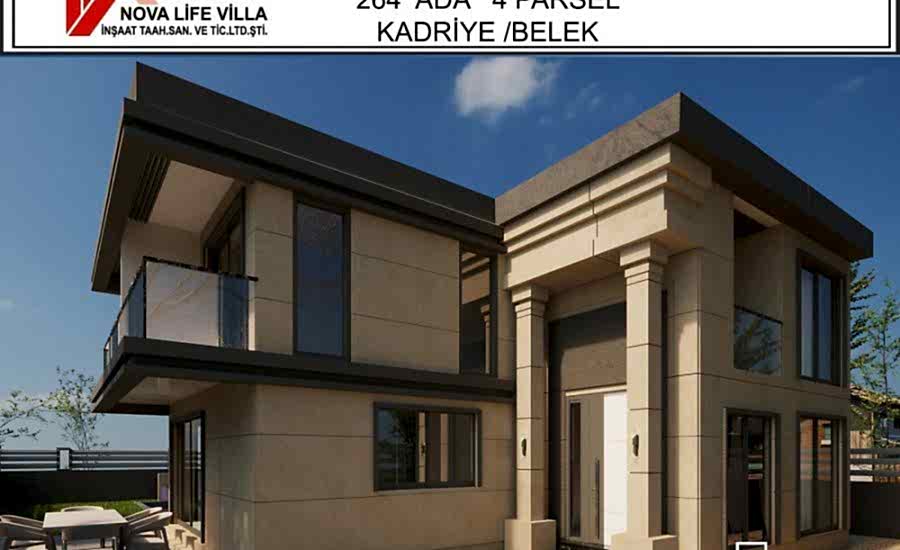 350m2 Dubleks Çelik Prefabrik Ev Yapı
