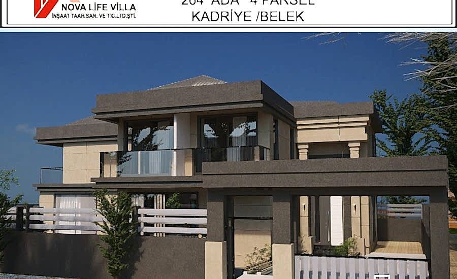 350m2 Dubleks Çelik Prefabrik Ev Yapı