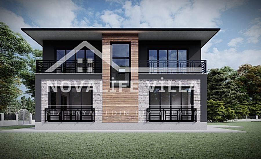 150m2 Dublex İki Katlı Çelik Prefabrik Ev