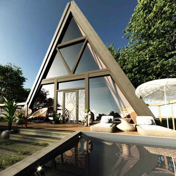 novalife villa çelik yapı prefabrik ev