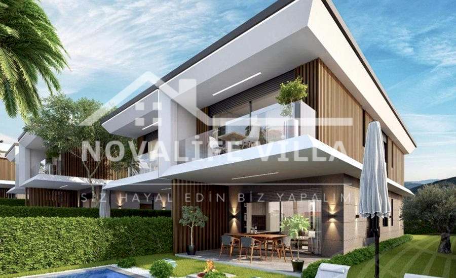 Nova2 İki Katlı 480m2 İkiz Villa