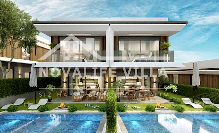 Nova2 İki Katlı 480m2 İkiz Villa